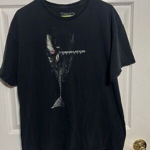TERMINATOR GENISYS Movie Graphic Tee - Horror - Couple of Flaws - not Vintage